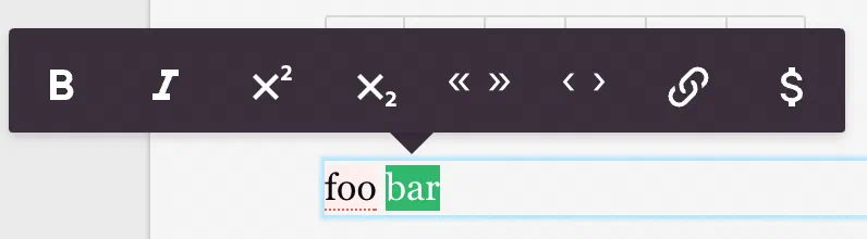 Text Popover