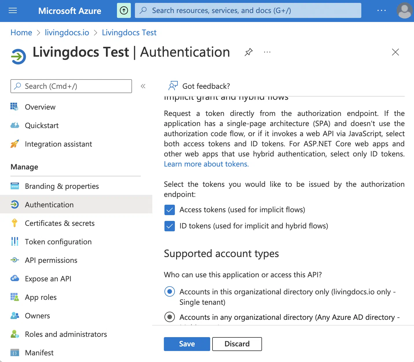 Enable OpenID and Token