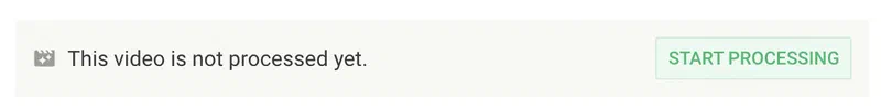 Initial transcoding state