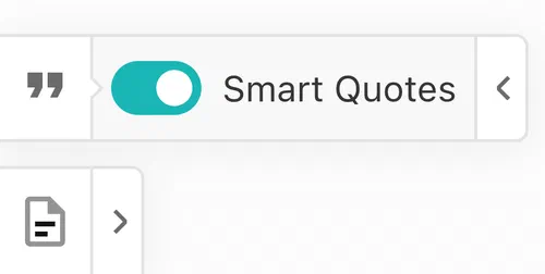 Smart Quotes Toggle