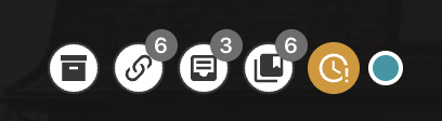 Tags shown in the Media Library lightbox