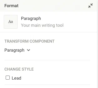 Component Property