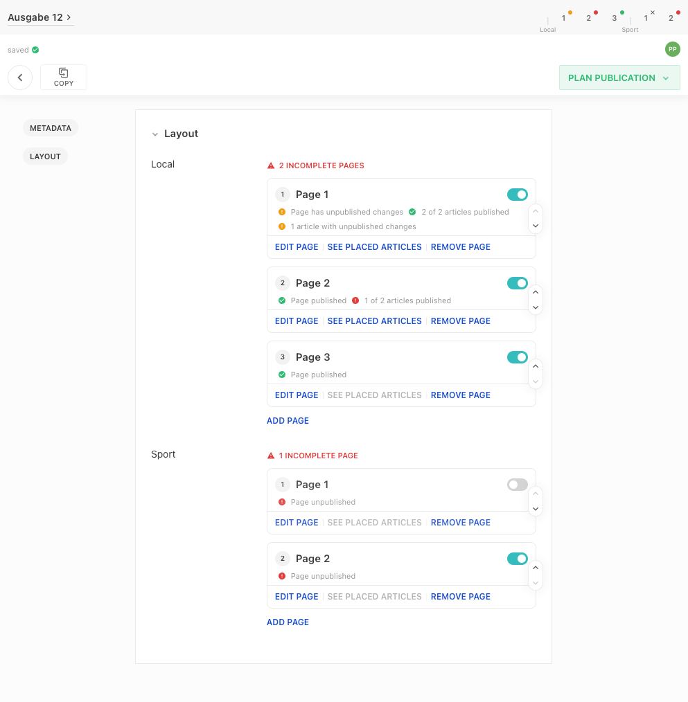 Issue management overview