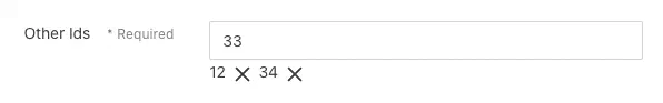 Numeric List Example